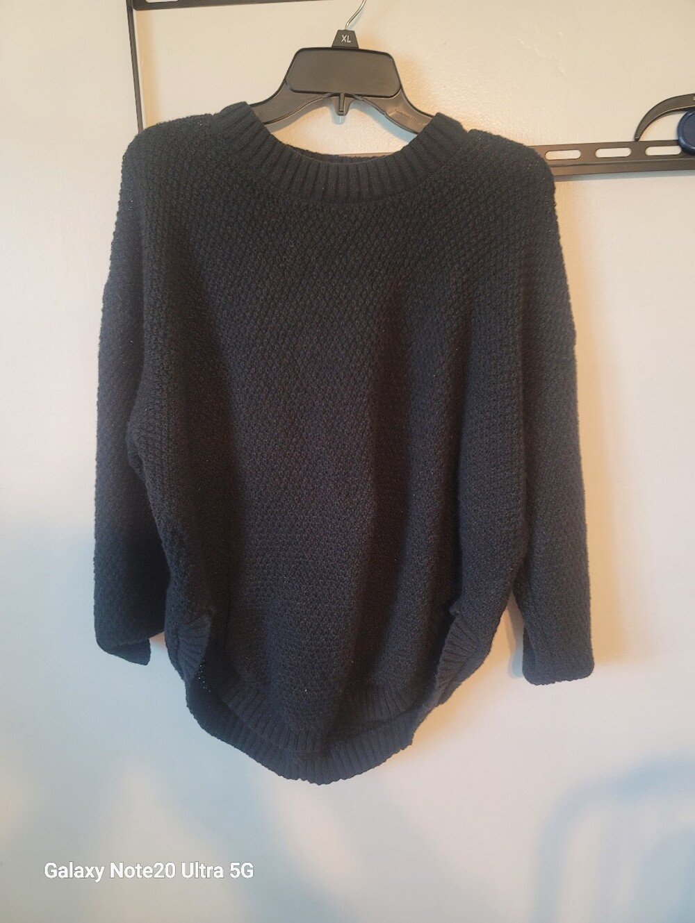 Cozy Chunky Knit Black Sweater